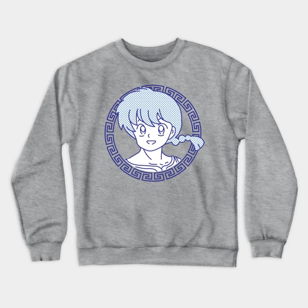 Ranma Saotome Crewneck Sweatshirt by Astroboy71